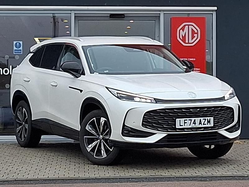 White Used 2025 MG HS Trophy SUV | £20,498 (Expensive) - Image 1/4