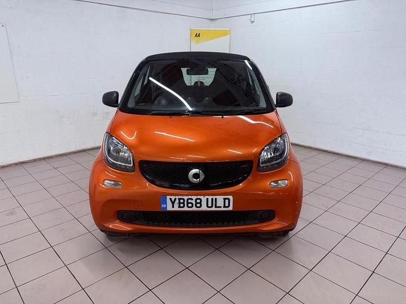 Begagnad Smart ForTwo Coupé Passion 71 HK (52 kW) 2018 Svart Sportkupé