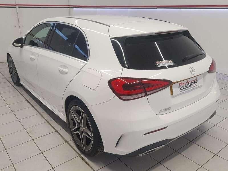 Used Mercedes A180 AMG line 2019 White Hatchback