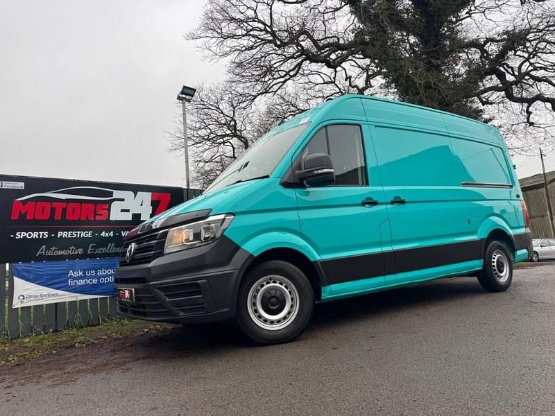 Used VW Crafter Trendline 140 HP (102 kW) 2022 Blue Van