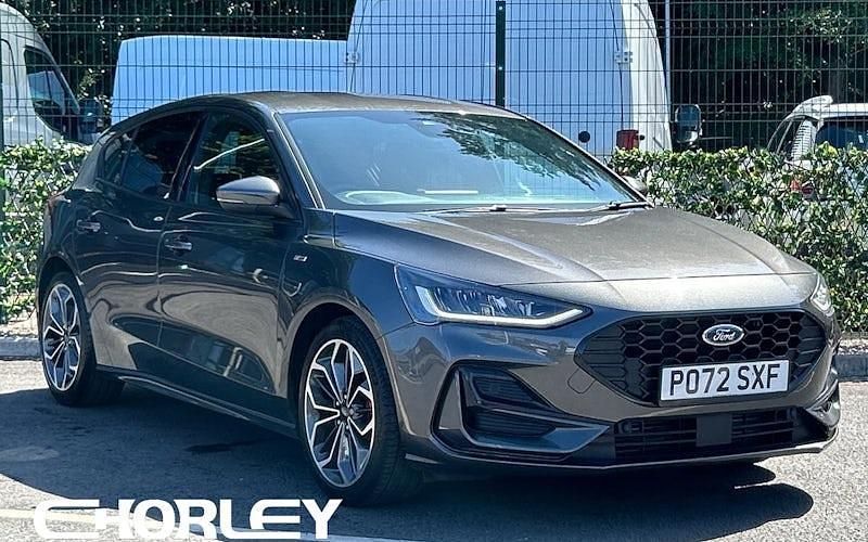 Grey Used 2022 Ford Focus ST-Line Hatchback | £17,440 (Expensive) - Image 1/4