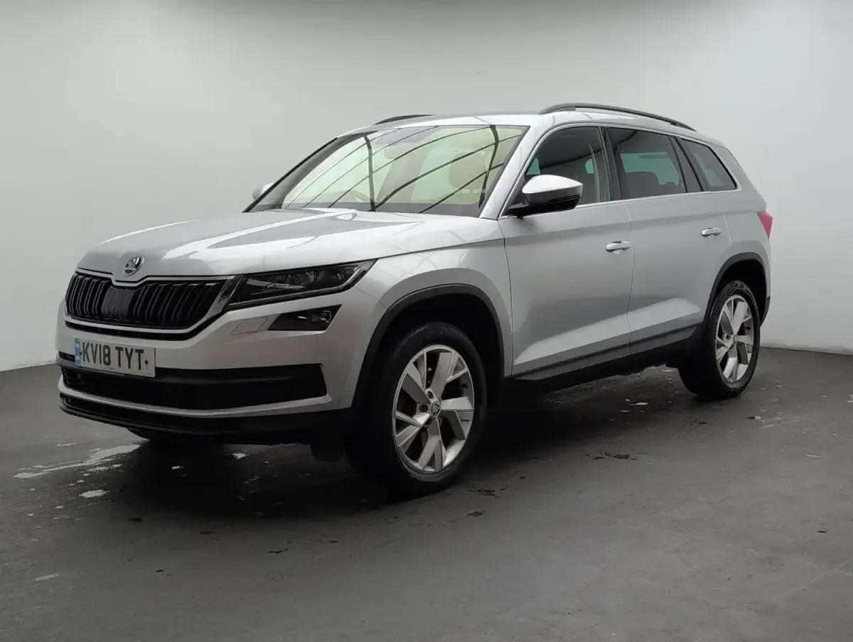 Used Skoda Kodiaq SE L 187 HP (137 kW) 2018 Silver SUV