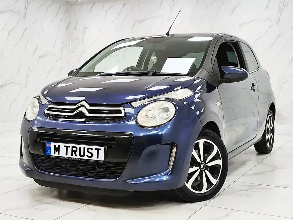 Used Citroën C1 Flair 82 HP (60 kW) 2016 Blue Hatchback