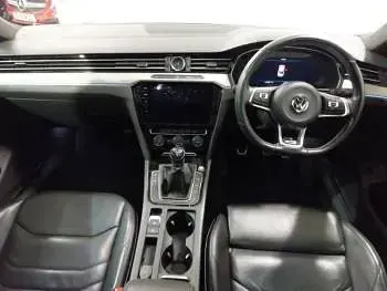Used VW Arteon R-line 150 HP (110 kW) 2019 Blue Hatchback