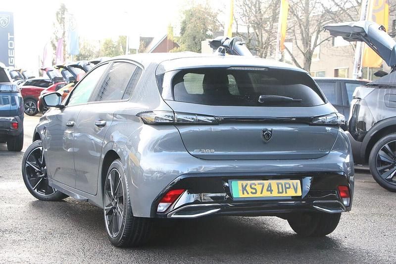 Grey Used 2024 Peugeot e-308 GT Hatchback | £22,153 (Expensive) - Image 1/3
