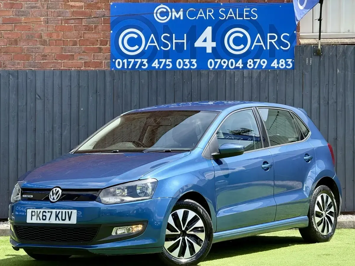 Used VW Polo 2017 Blue Hatchback