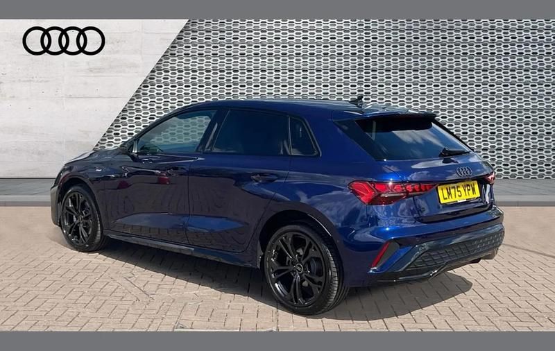 Used Audi A3 e-tron Black Edition 200 HP (147 kW) 2025 Blue Hatchback