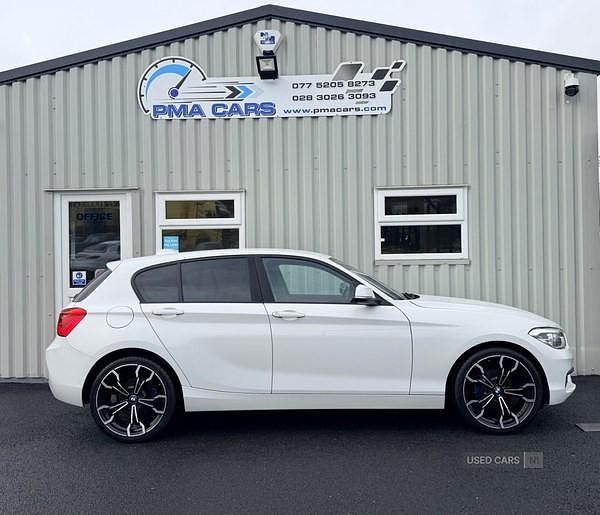 Used BMW 116 115 HP (84 kW) 2019 White Hatchback