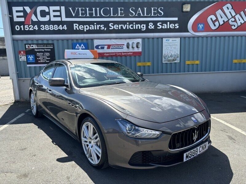 Grey Used 2014 Maserati Ghibli Coupe | £12,995 (A bit pricey) - Image 1/4
