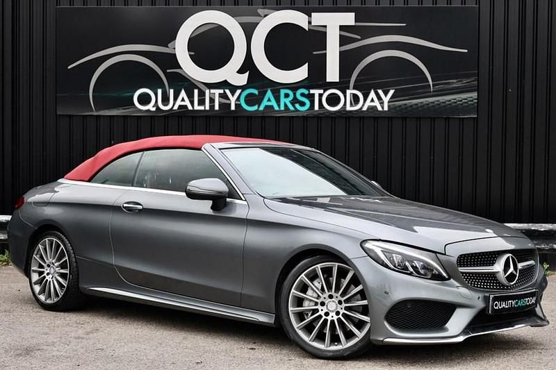 Grey Used 2016 Mercedes C250 AMG Line Premium Plus Cabriolet | £18,750 (Expensive) - Image 1/1