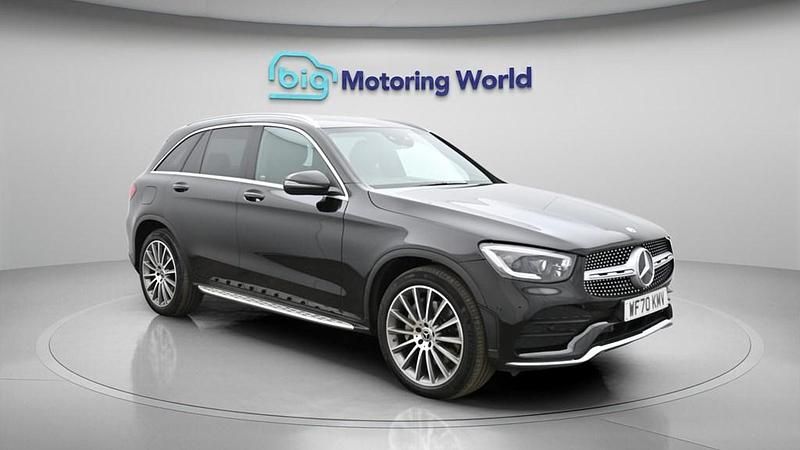 Used Mercedes GLC300 AMG line 245 HP (180 kW) 2020 Black SUV