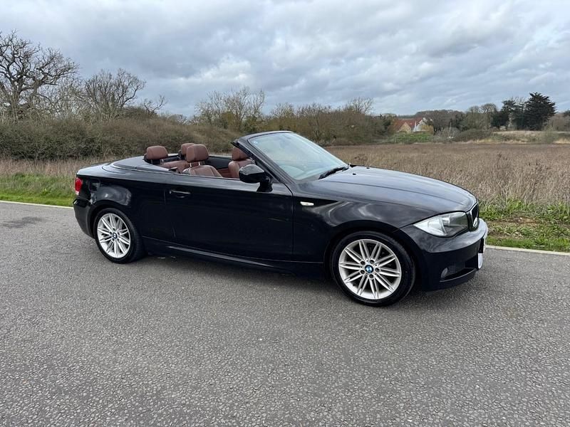 Used BMW 118 Cabriolet M Sport 2010 Black Cabriolet