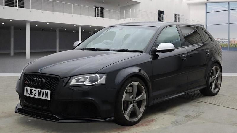 Used Audi RS3 340 HP (250 kW) 2012 Black Sedan