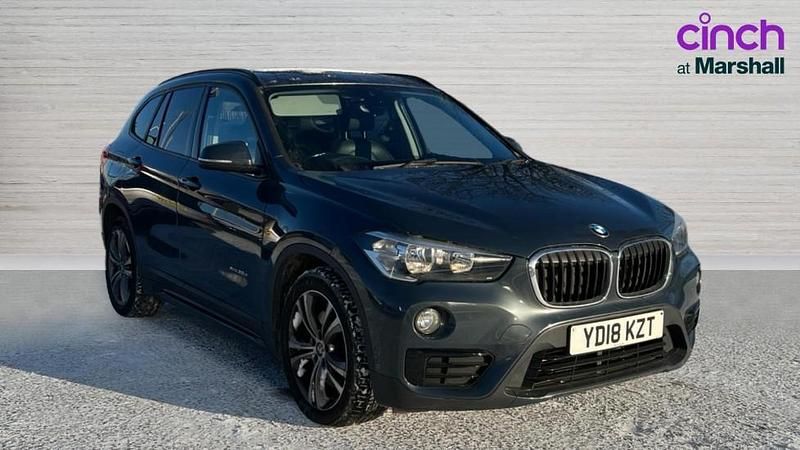Grey Used 2018 BMW X1 Sport Line SUV | £13,280 (Fair price) - Image 1/4