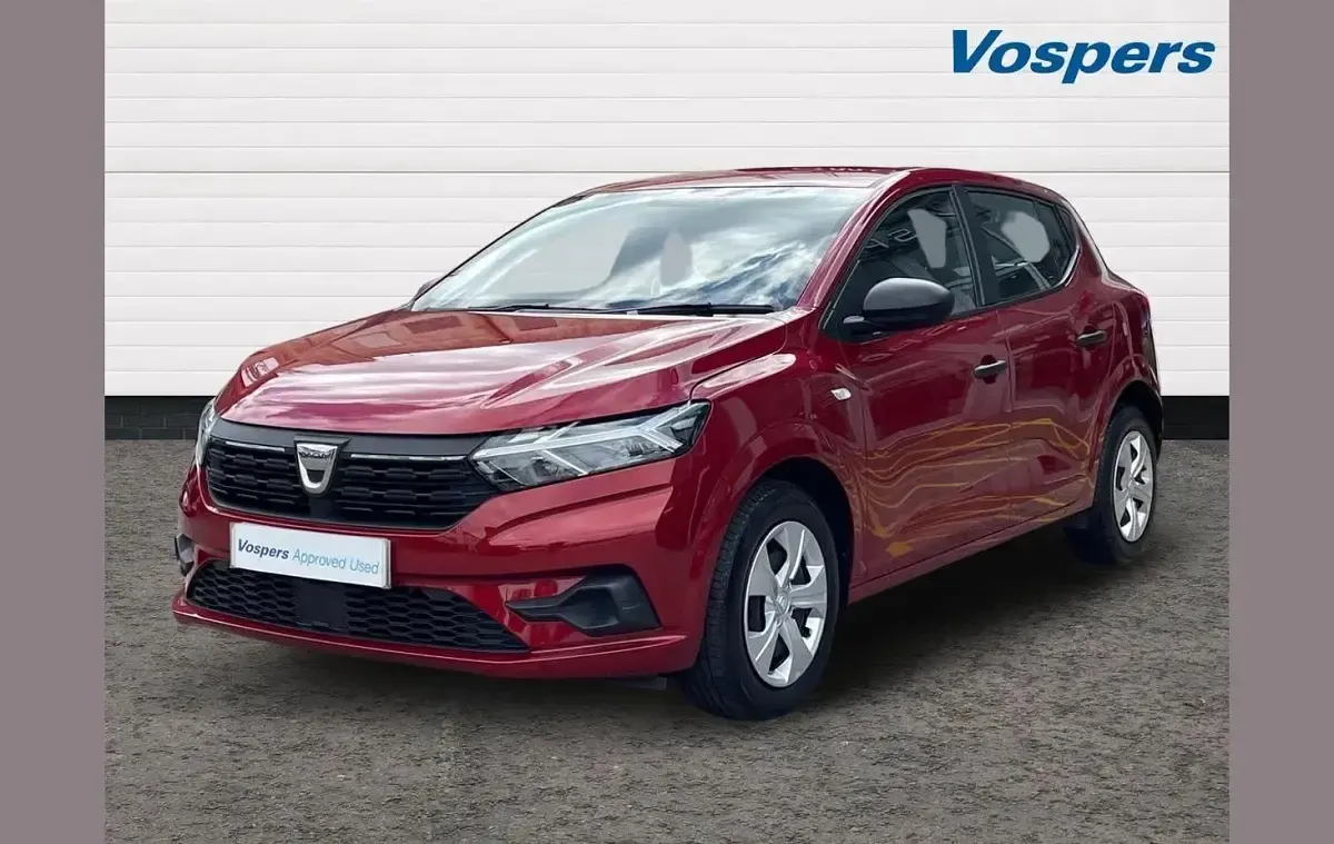 Usado Dacia Sandero Essentiel 90 HP (66 kW) 2021 Vermelho Citadino