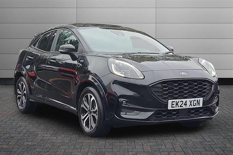 Black Used 2024 Ford Puma ST-Line Hatchback | £17,050 (Fair price) - Image 1/3
