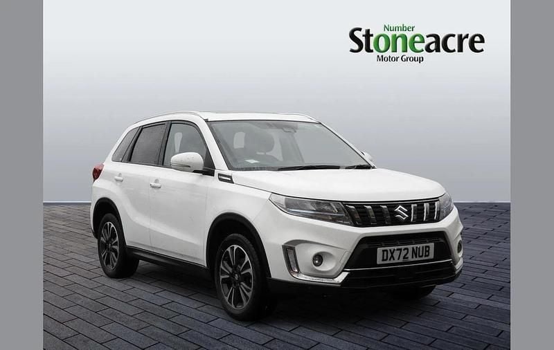 White Used 2022 Suzuki Vitara SZ5 Hatchback | £13,495 (Good price) - Image 1/4