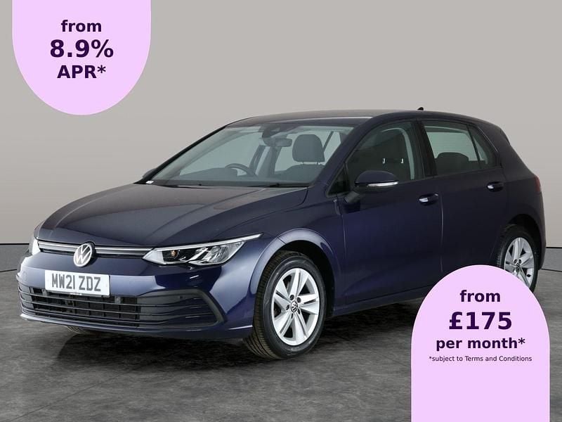 Blue Used 2021 VW Golf VIII Life Hatchback | £12,879 (Fair price) - Image 1/1