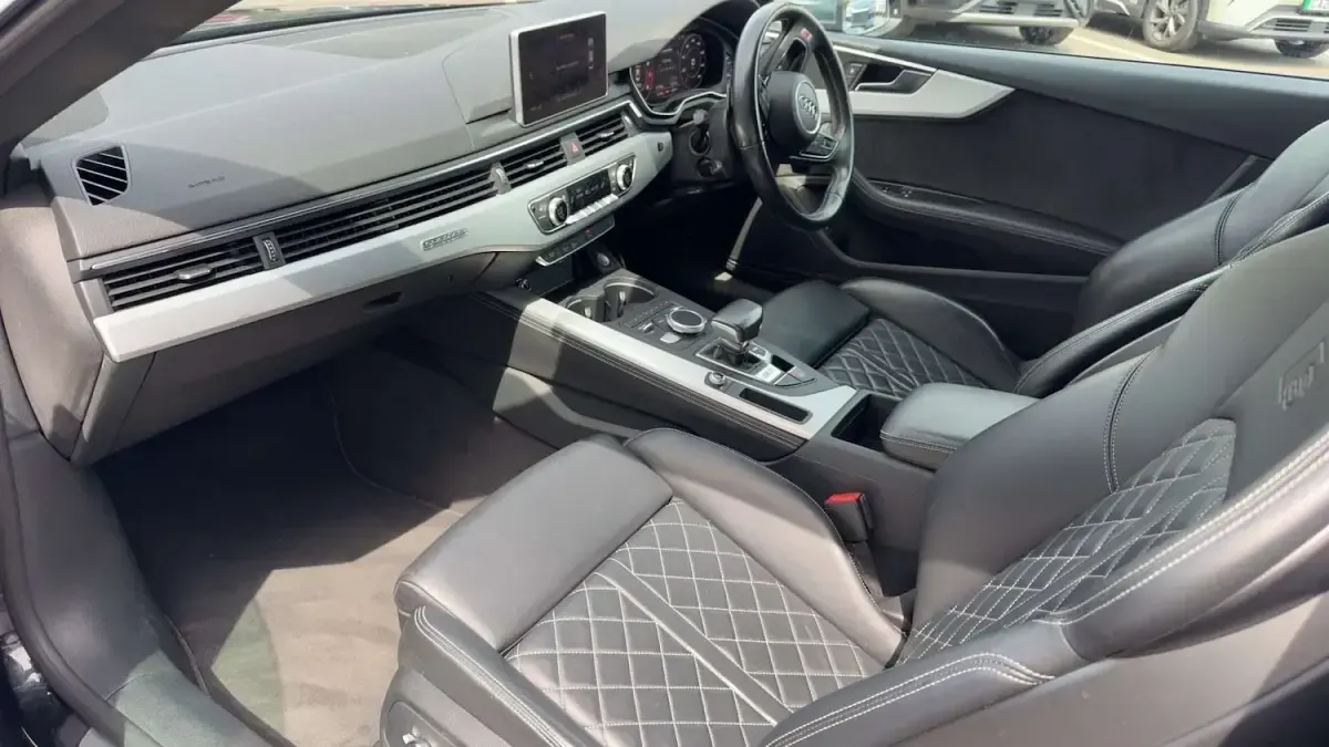 Used Audi S5 Comfort 354 HP (260 kW) 2018 Black Coupe