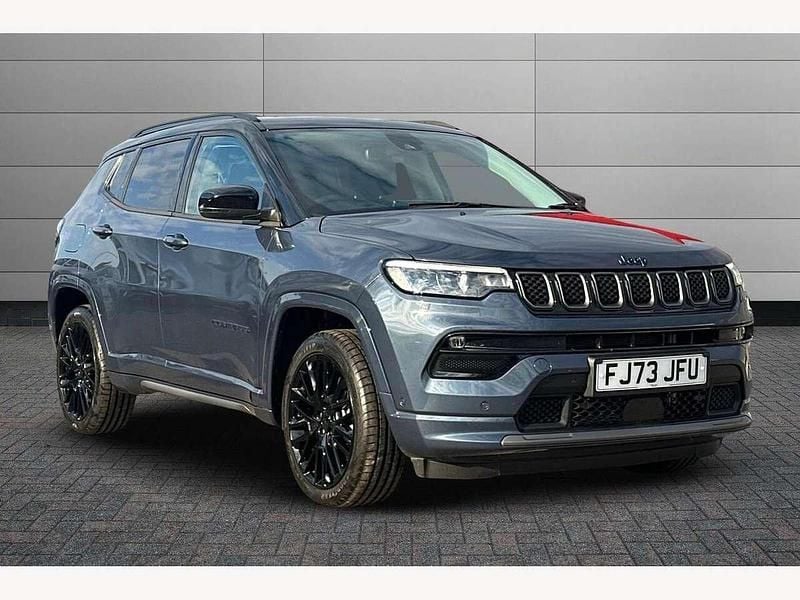 Blue shade with black roof Used 2023 Jeep Compass SUV | £20,495 (Good price) - Image 1/2