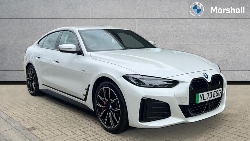 White Used 2024 BMW i4 M Sport Sedan | £39,300 (Super price) - Image 1/4
