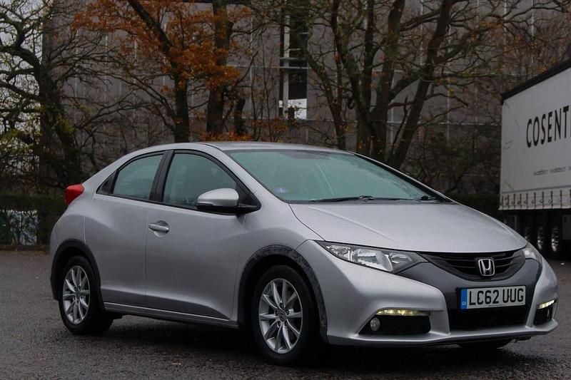 Used Honda Civic EX 2012 Silver Hatchback