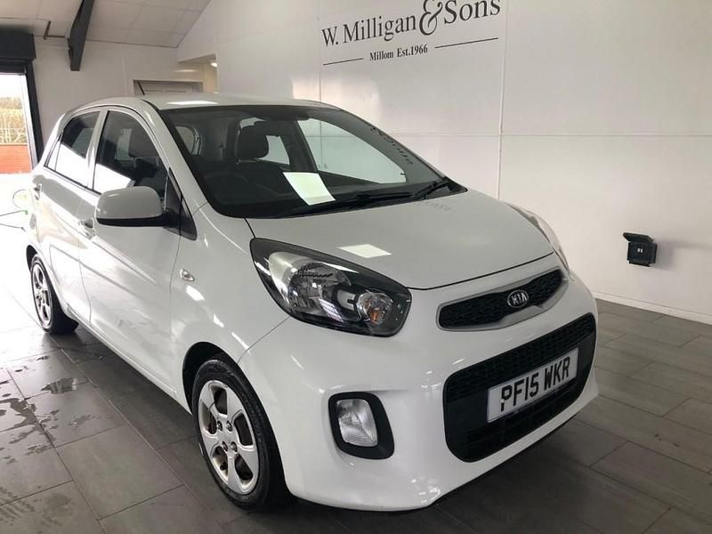 Used Kia Picanto 2015 White Hatchback