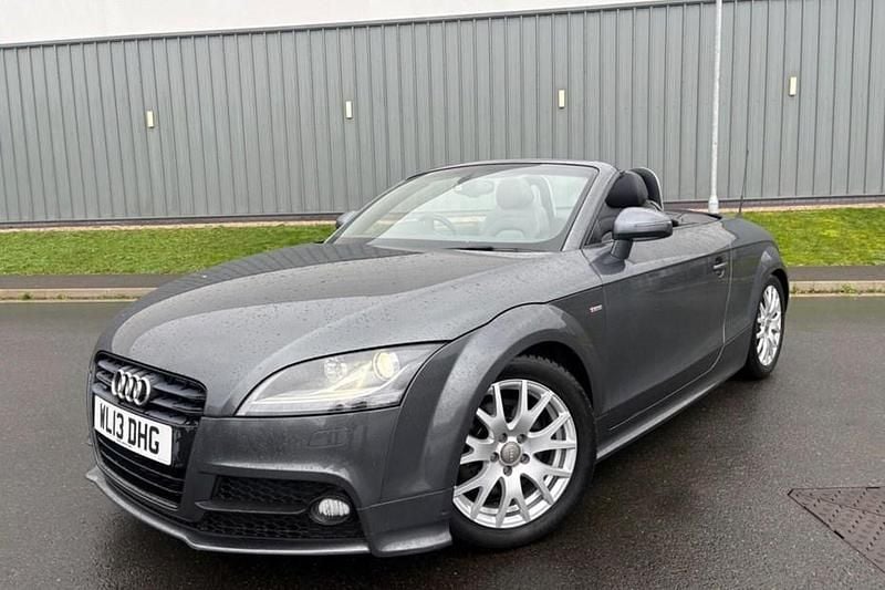 Used Audi TT Roadster Black Edition 170 HP (125 kW) 2013 Grey Cabriolet