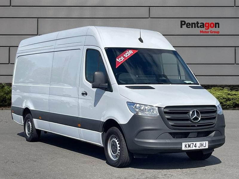 White Used 2024 Mercedes Sprinter Van | £31,995 (A bit pricey) - Image 1/4