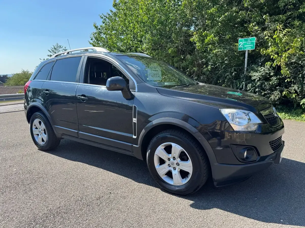 Used Vauxhall Antara 163 HP (119 kW) 2015 Black SUV