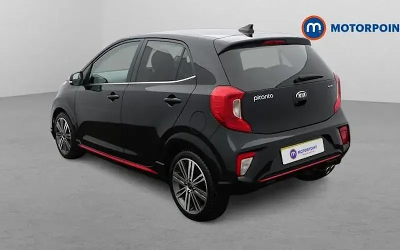Used Kia Picanto GT-Line 101 HP (74 kW) 2020 Black Hatchback