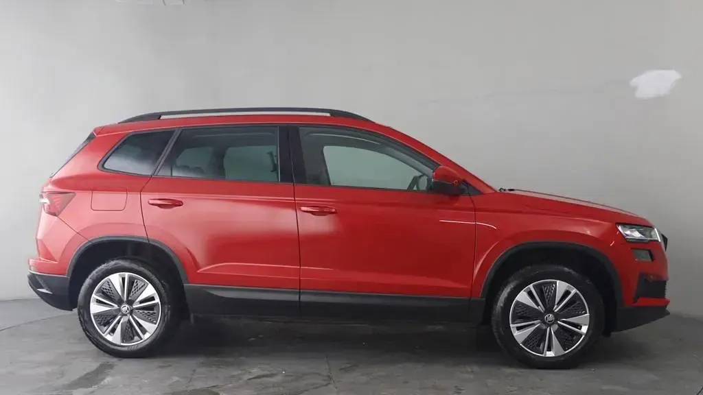 Used Skoda Karoq SE Drive 110 HP (80 kW) 2022 Red SUV