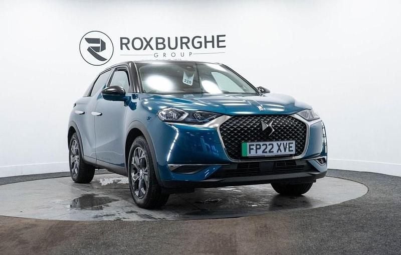 Used DS Automobiles DS3 Crossback Bastille 100 kW (136 HP) 2022 Blue SUV