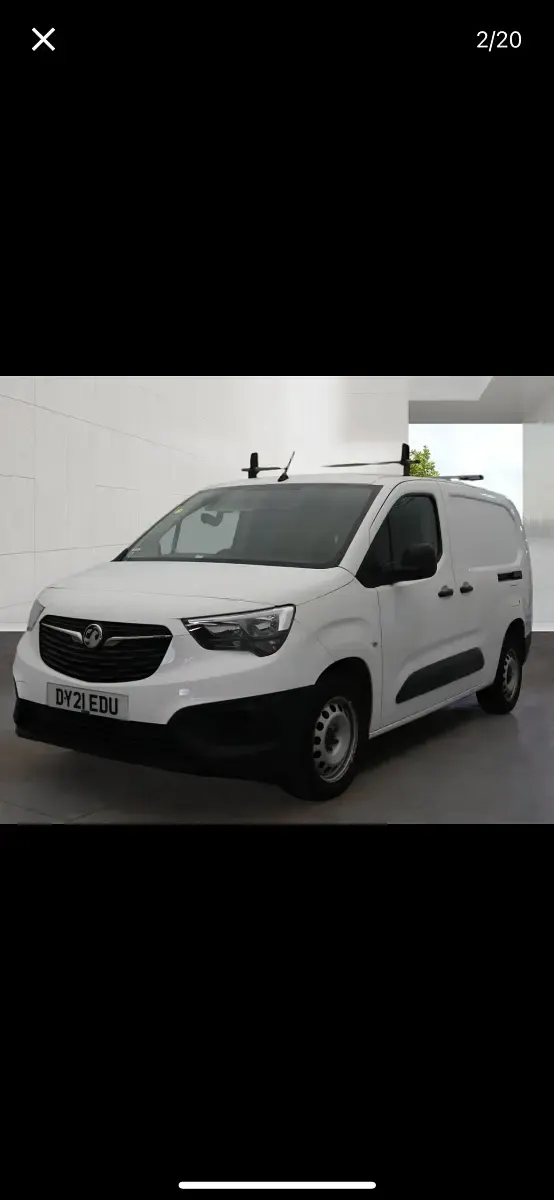 Used Vauxhall Combo 100 HP (73 kW) 2021 White MPV