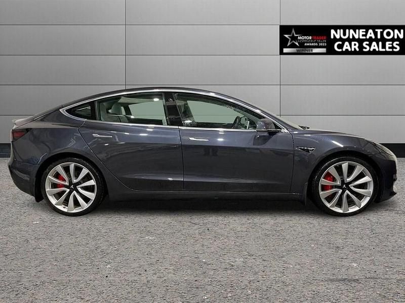 Used Tesla Model 3 Performance 82 kW (112 HP) 2019 Grey Sedan