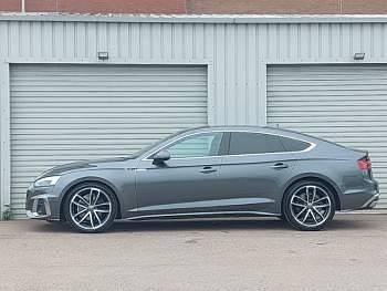 Begagnad Audi A5 S-Line 163 HK (119 kW) 2020 Grå Sportkupé