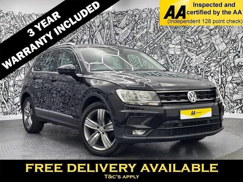 Black Used 2019 VW Tiguan Match SUV | £15,195 (Good price) - Image 1/2
