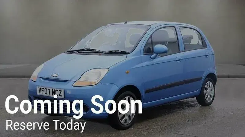 Used Chevrolet Matiz SE 2007 Blue Hatchback