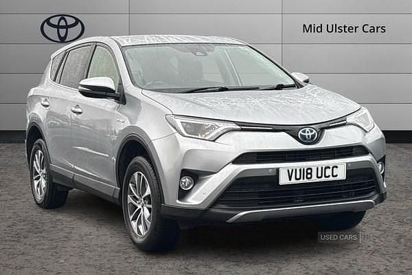Silver Used 2018 Toyota RAV4 Estate | £17,495 (Good price) - Image 1/4