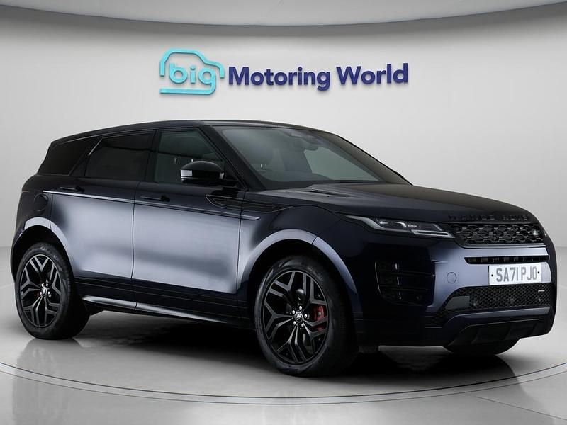 Blue Used 2021 Land Rover Range Rover evoque R-Dynamic SUV | £17,600 (Good price) - Image 1/4