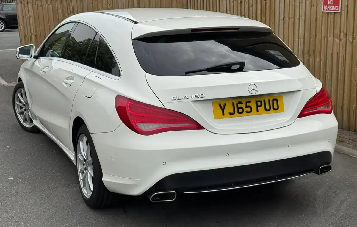 Used Mercedes CLA180 2015 White Coupe