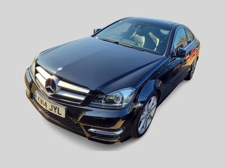 Used Mercedes C220 Sport Edition 170 HP (125 kW) 2014 Black Coupe