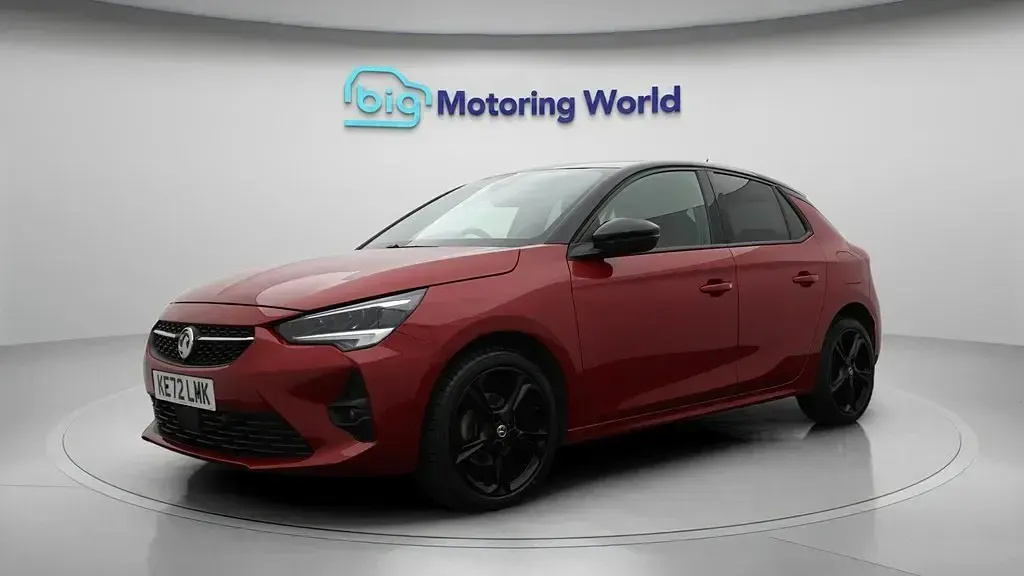 Used Vauxhall Corsa 75 HP (55 kW) 2023 Red Hatchback