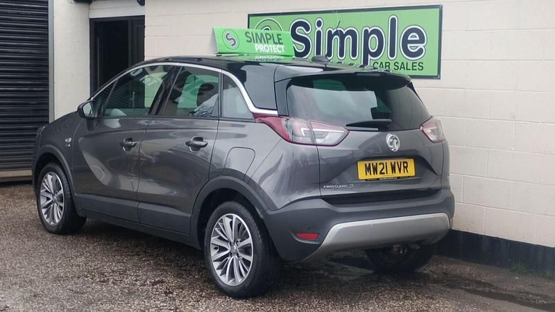 Used Vauxhall Crossland X S 110 HP (80 kW) 2021 Grey SUV