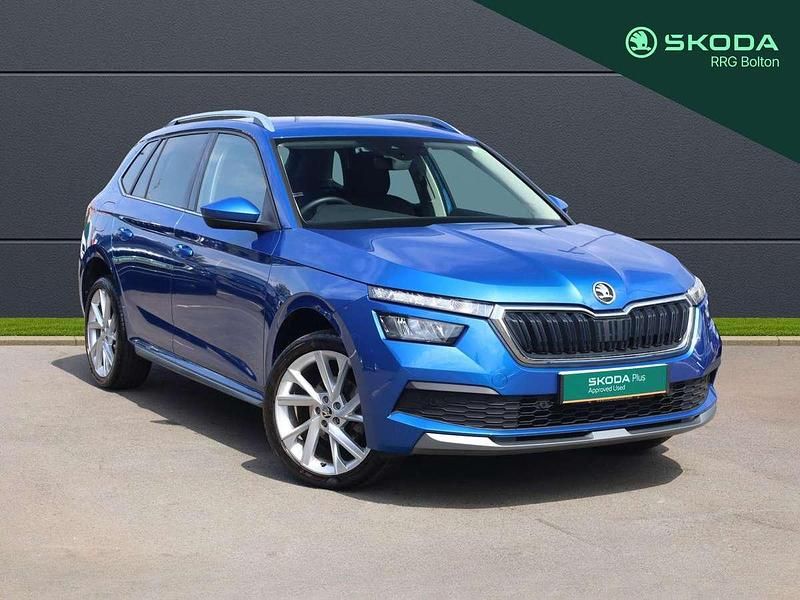 Race blue metallic Used 2022 Skoda Kamiq SE L SUV | £18,995 (Fair price) - Image 1/4