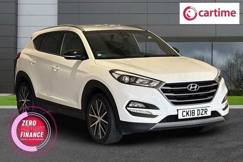 White Used 2018 Hyundai Tucson GO! SUV | £13,150 (Fair price) - Image 1/4