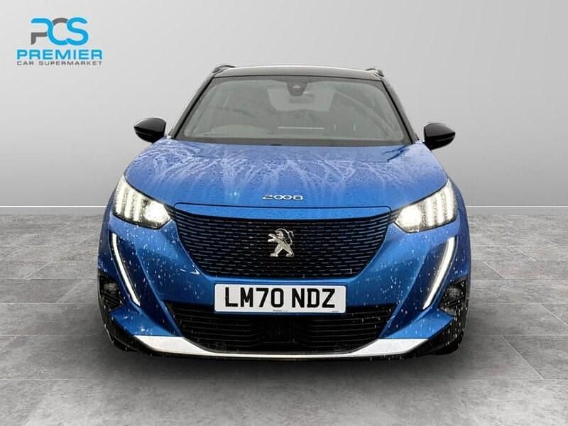 Used Peugeot e-2008 GT-line 2020 Blue SUV