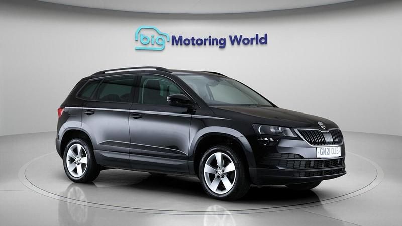 Black Used 2021 Skoda Karoq SE SUV | £13,400 (A bit pricey) - Image 1/4