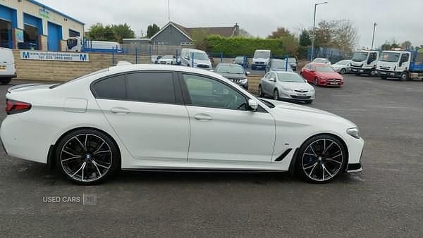 Used BMW 520 M Sport 2021 White Sedan