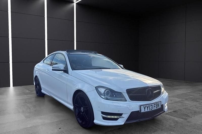 White Used 2013 Mercedes C250 AMG Coupe | £7,995 (Expensive) - Image 1/1